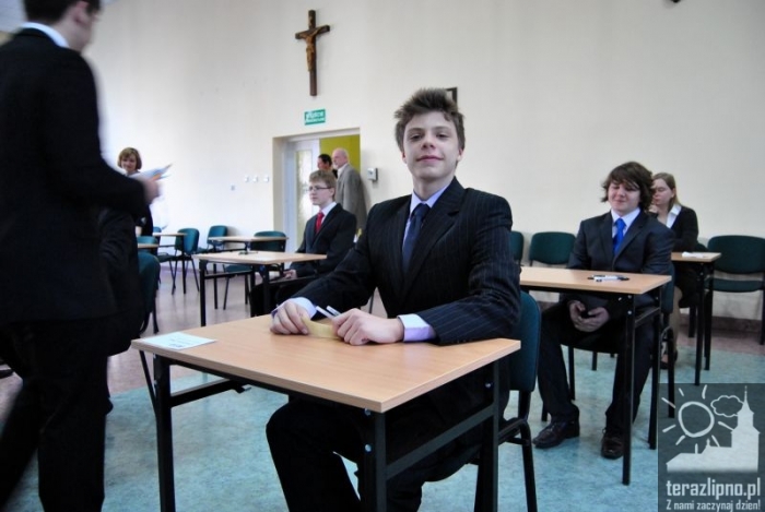 Matura gimnazjalistów - fotoreportaż