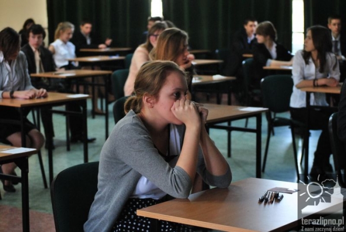 Matura gimnazjalistów - fotoreportaż