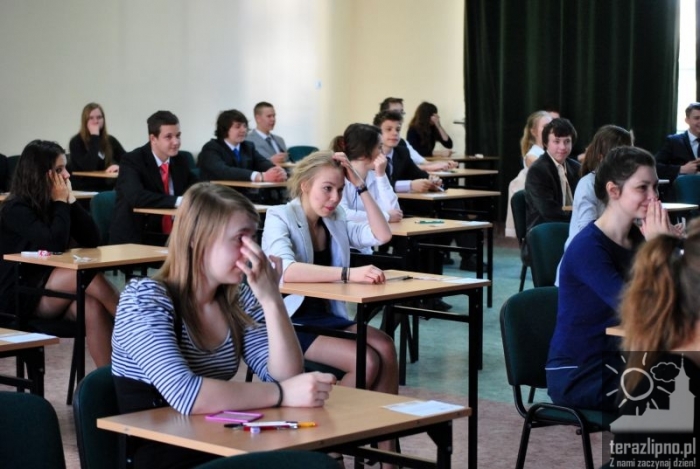 Matura gimnazjalistów - fotoreportaż