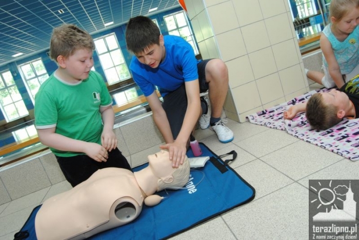 Lipnowscy ratownicy dzieciom - fotoreportaż