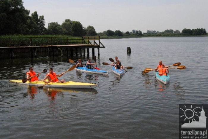 Kikół: ratownicy nad jeziorem - fotoreportaż