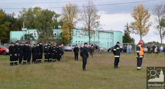 Pożar lasu i poważny wypadek w Brzeźnie! - fotoreportaż