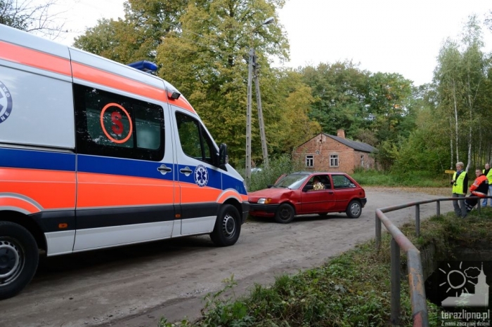 Pożar lasu i poważny wypadek w Brzeźnie! - fotoreportaż