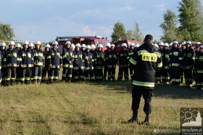 Pożar lasu i poważny wypadek w Brzeźnie! - fotoreportaż