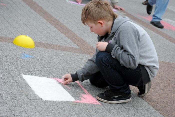 Święto flagi państwowej! Biało - czerwono na Placu Dekerta - fotoreportaż