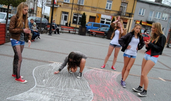 Święto flagi państwowej! Biało - czerwono na Placu Dekerta - fotoreportaż