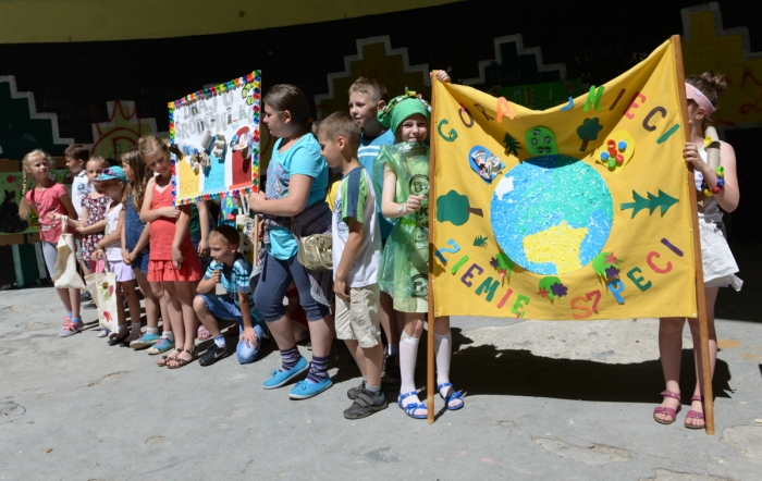 Ekologiczny piknik w Parku Miejskim - fotoreportaż