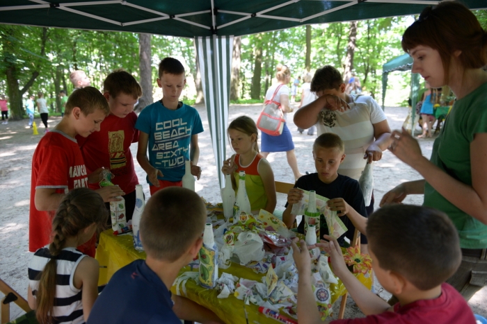 Ekologiczny piknik w Parku Miejskim - fotoreportaż