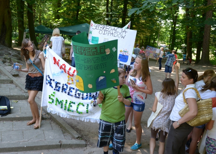 Ekologiczny piknik w Parku Miejskim - fotoreportaż