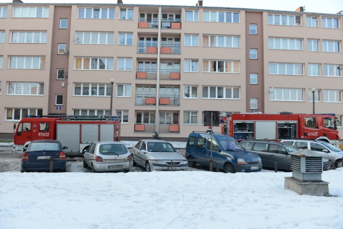 Pożar w centrum miasta! - fotoreportaż