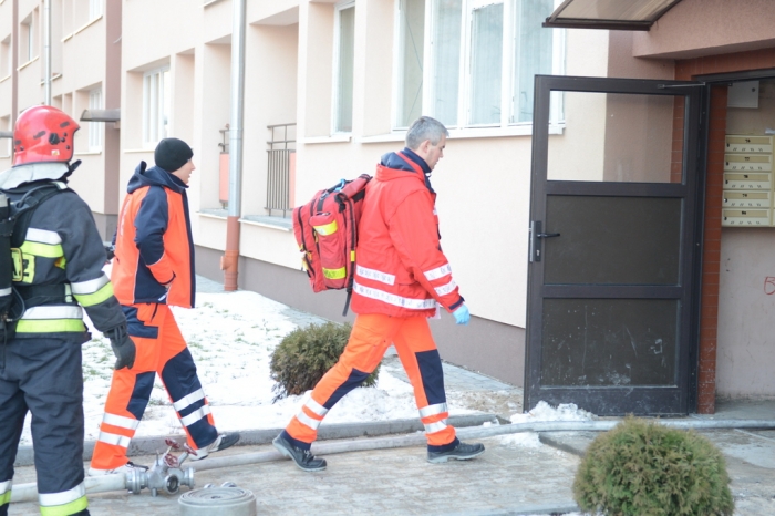 Pożar w centrum miasta! - fotoreportaż