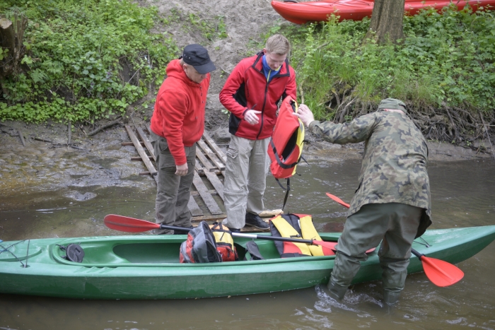 Przepłynęli kajakami Mień! - fotoreportaż