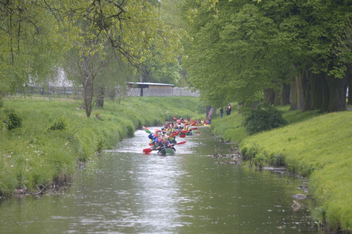 Przepłynęli kajakami Mień! - fotoreportaż
