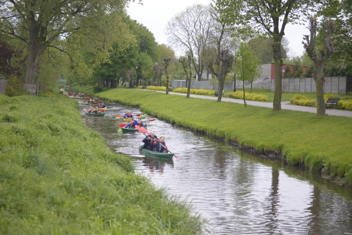 Przepłynęli kajakami Mień! - fotoreportaż