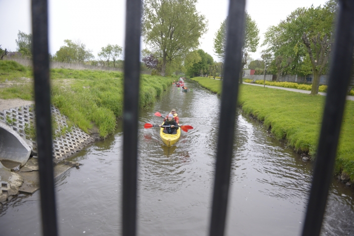Przepłynęli kajakami Mień! - fotoreportaż
