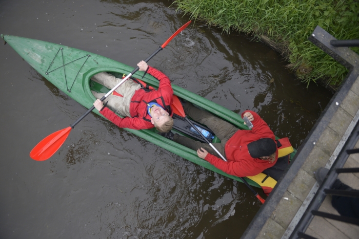 Przepłynęli kajakami Mień! - fotoreportaż