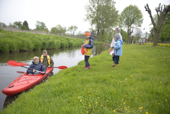 Przepłynęli kajakami Mień! - fotoreportaż