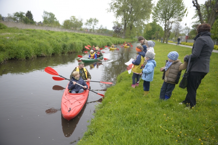 Przepłynęli kajakami Mień! - fotoreportaż