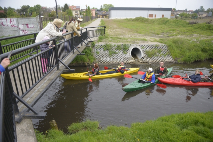 Przepłynęli kajakami Mień! - fotoreportaż