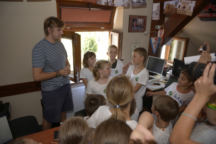Dzieci z wizytą w redakcji TL - fotoreportaż
