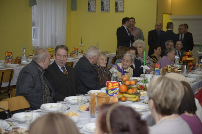 Wigilijne spotkanie w Bobrownikach - fotoreportaż