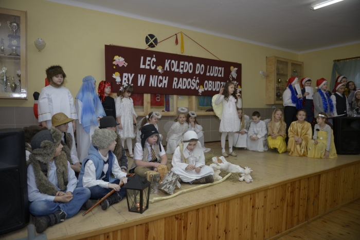 Wigilijne spotkanie w Bobrownikach - fotoreportaż