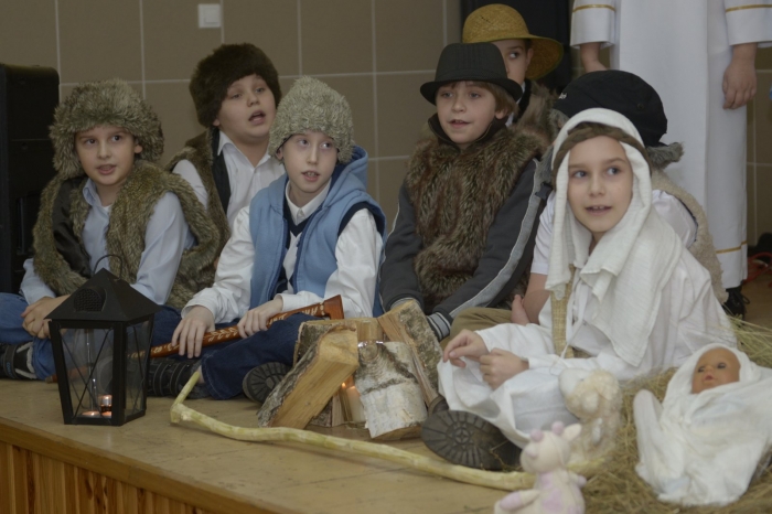 Wigilijne spotkanie w Bobrownikach - fotoreportaż