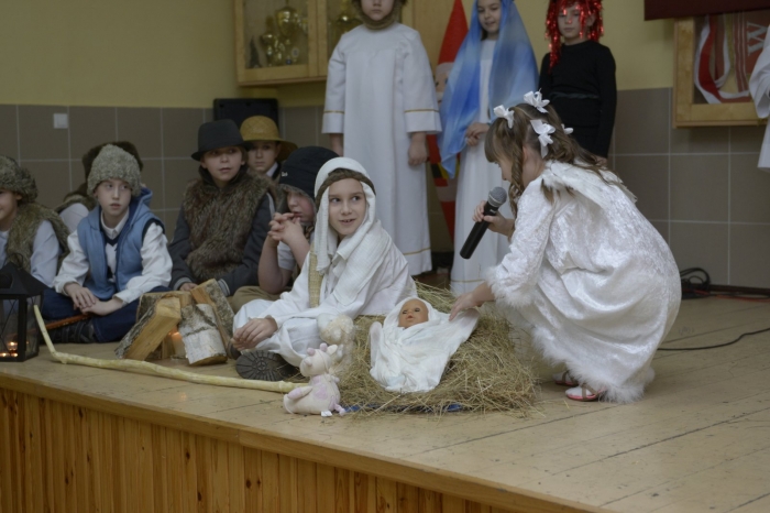 Wigilijne spotkanie w Bobrownikach - fotoreportaż