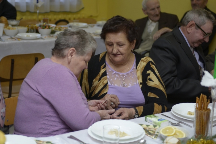 Wigilijne spotkanie w Bobrownikach - fotoreportaż