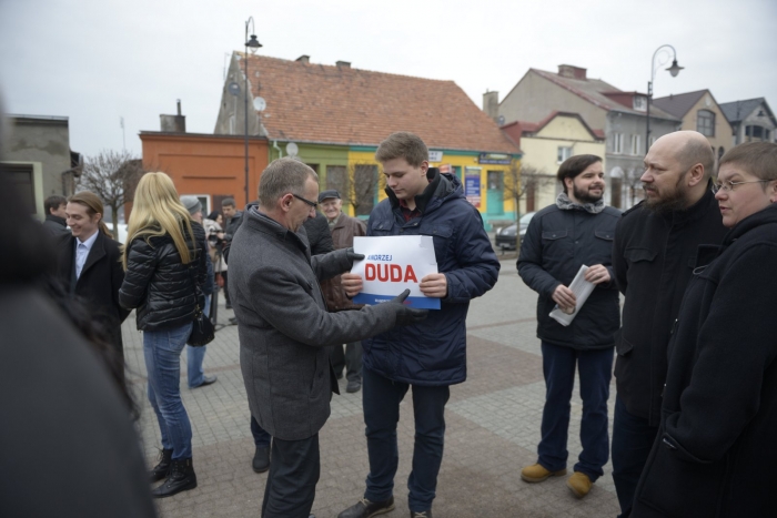 Kandydat na prezydenta - Andrzej Duda z wizytą w Lipnie [foto]