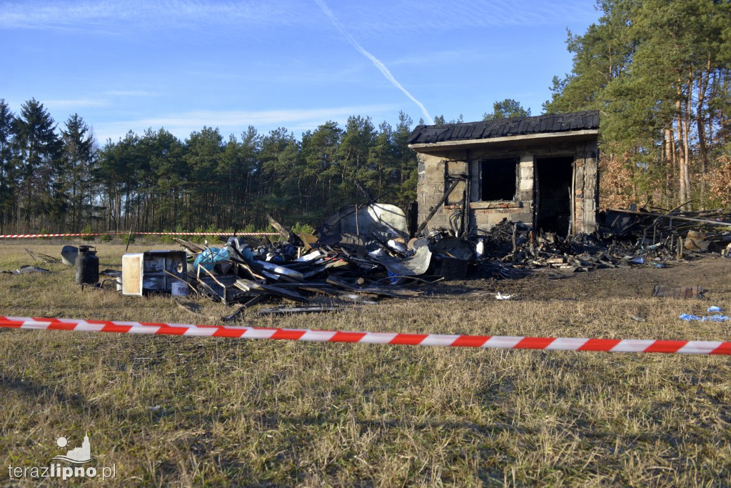 Pożar budynku mieszkalnego