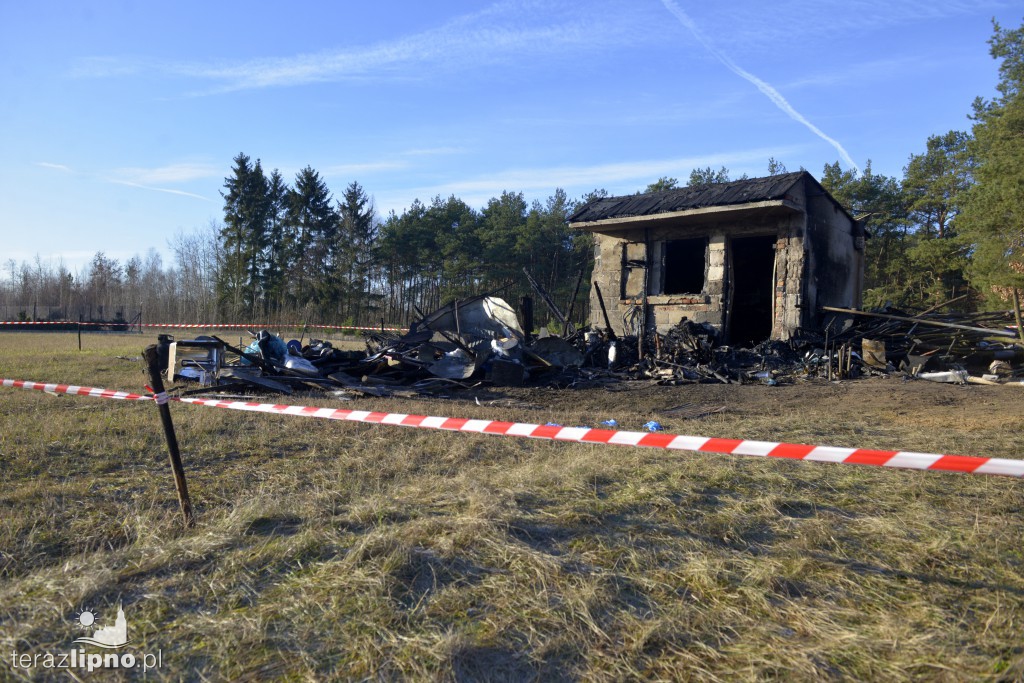 Pożar budynku mieszkalnego