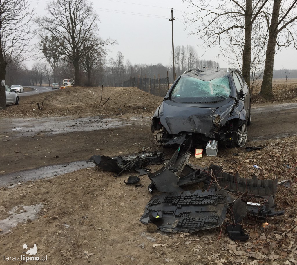 Zdarzenie drogowe na DK67