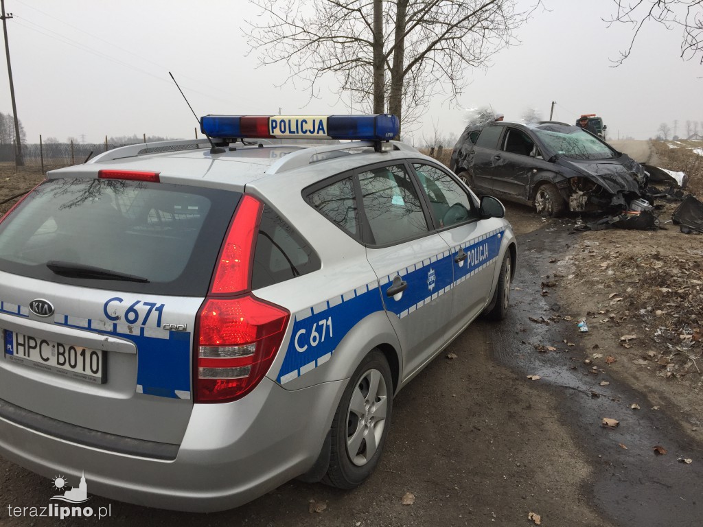 Zdarzenie drogowe na DK67