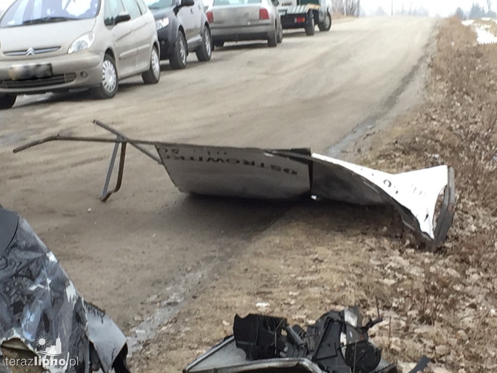 Zdarzenie drogowe na DK67