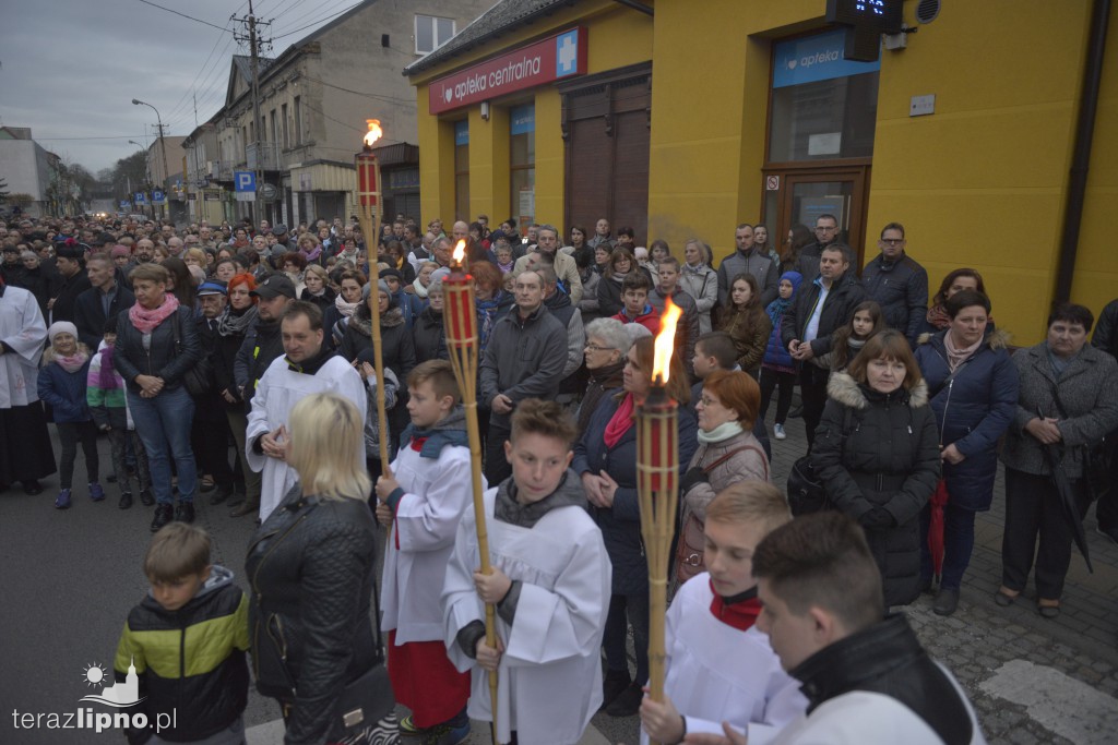 Droga Krzyżowa przeszła ulicami Lipna