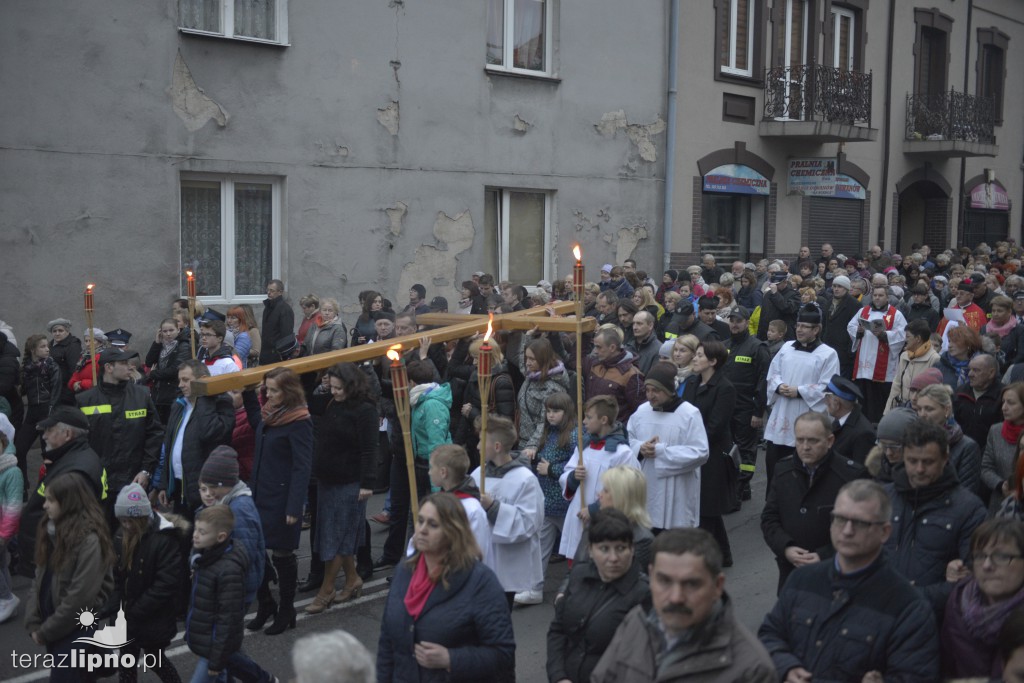 Droga Krzyżowa przeszła ulicami Lipna