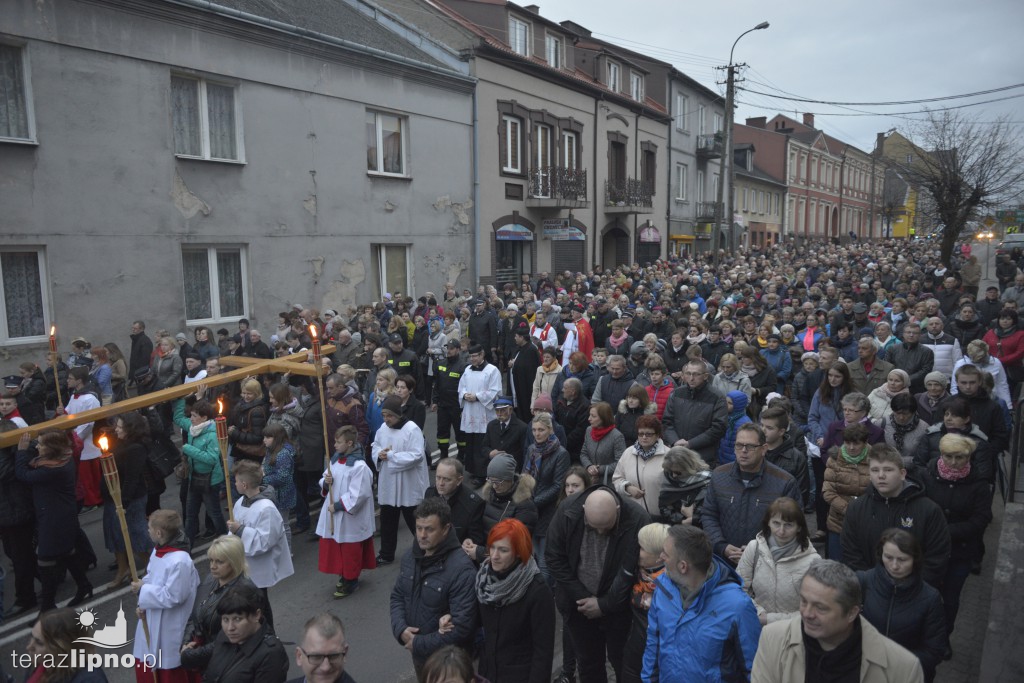 Droga Krzyżowa przeszła ulicami Lipna