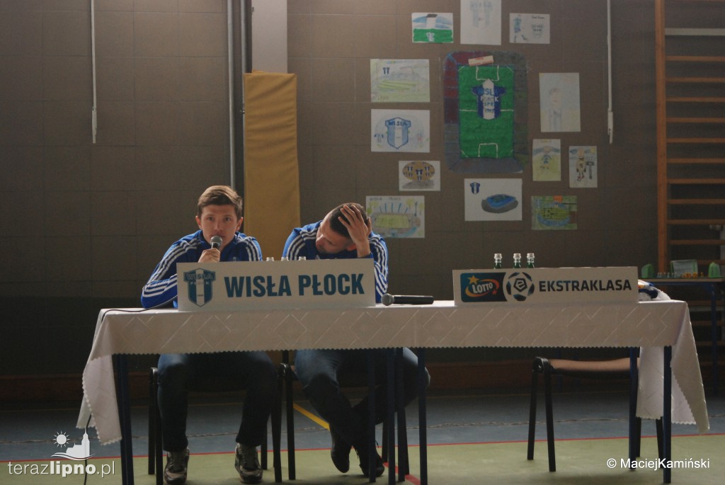 Piłkarze Wisły Płock przybyli do Lipna