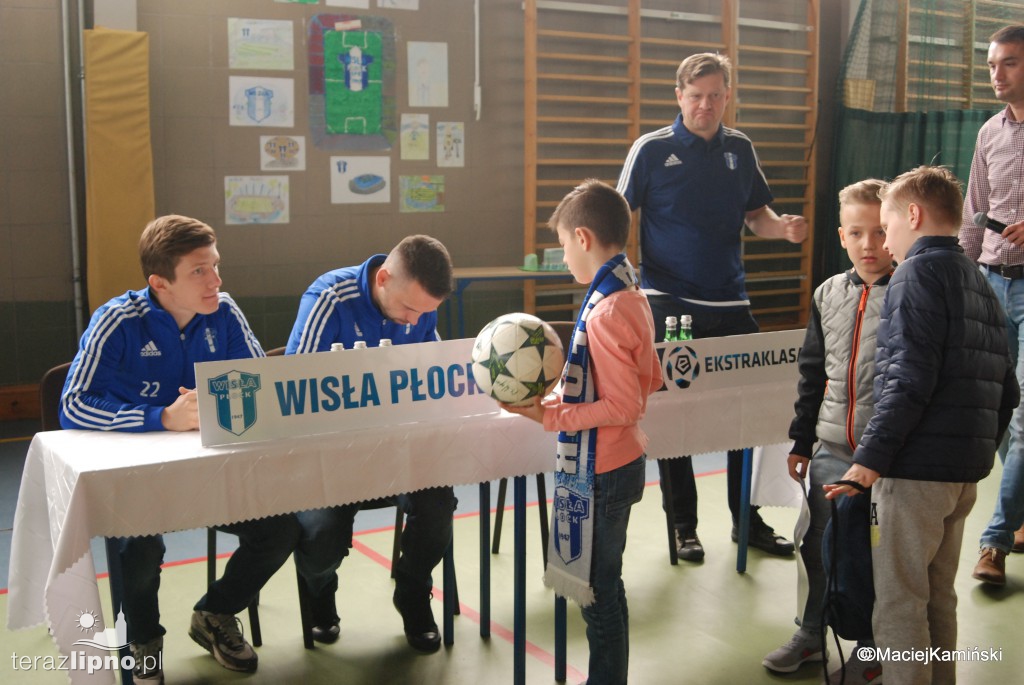 Piłkarze Wisły Płock przybyli do Lipna
