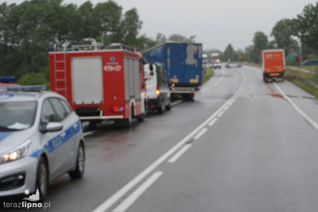 Groźne zdarzenie na DK 10 w Kikole