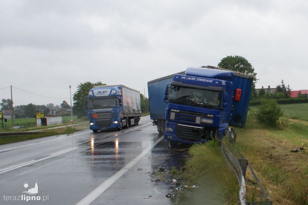 Groźne zdarzenie na DK 10 w Kikole