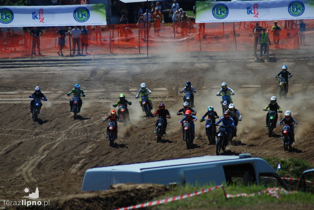 Zawody motocrossowe w Lipnie