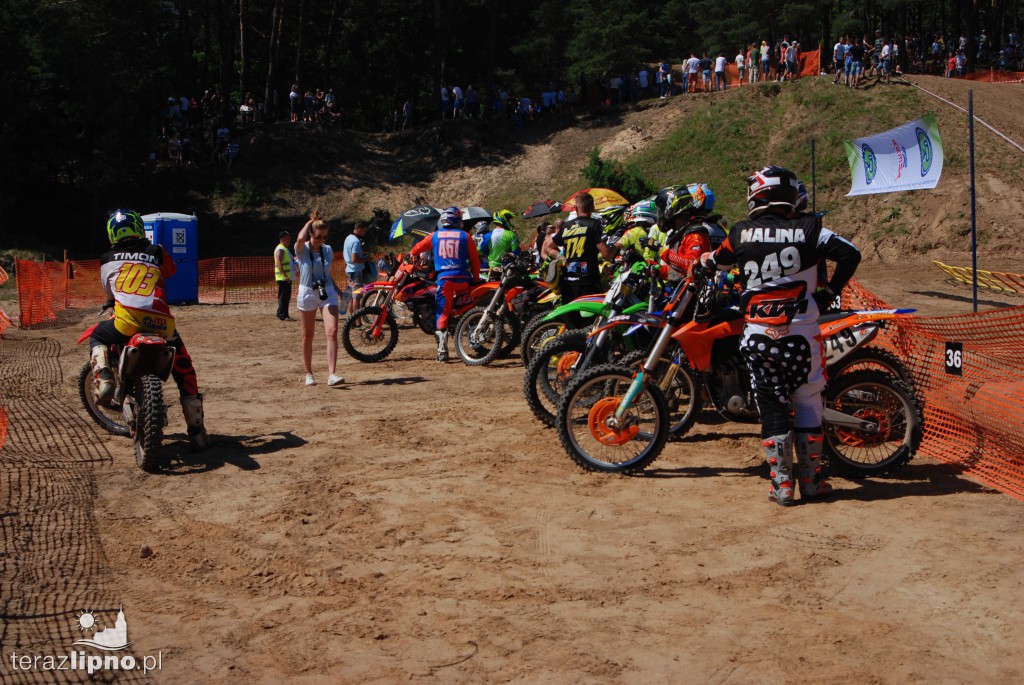Zawody motocrossowe w Lipnie