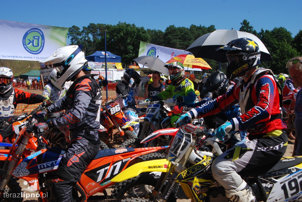 Zawody motocrossowe w Lipnie