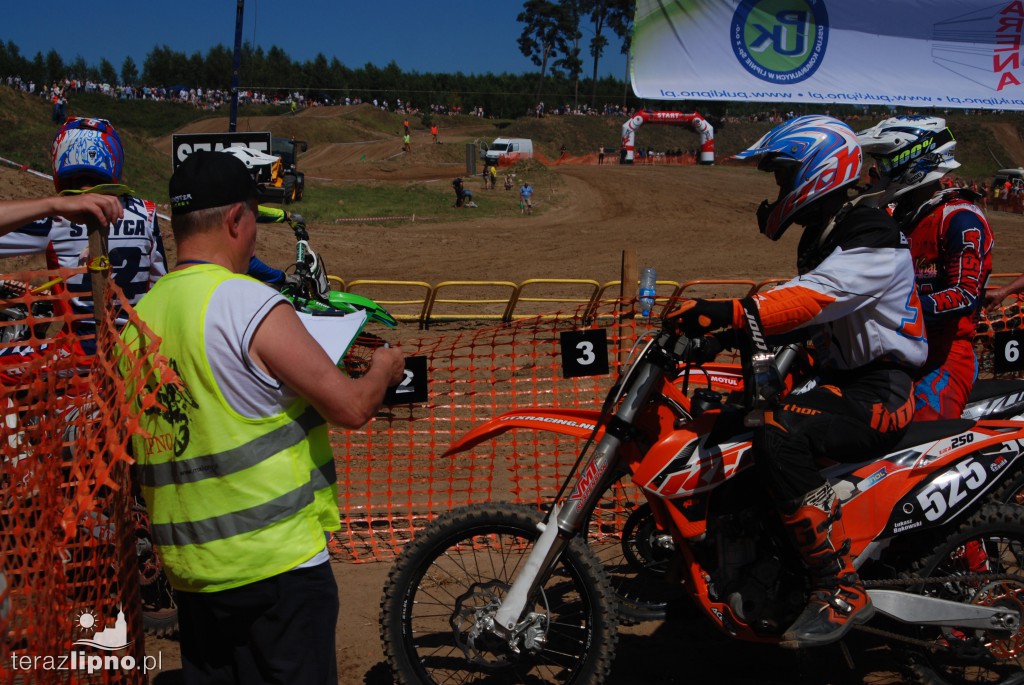 Zawody motocrossowe w Lipnie