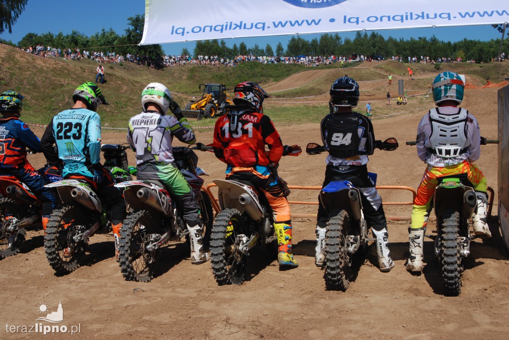 Zawody motocrossowe w Lipnie