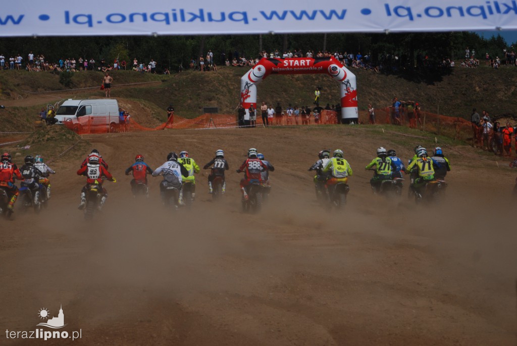 Zawody motocrossowe w Lipnie