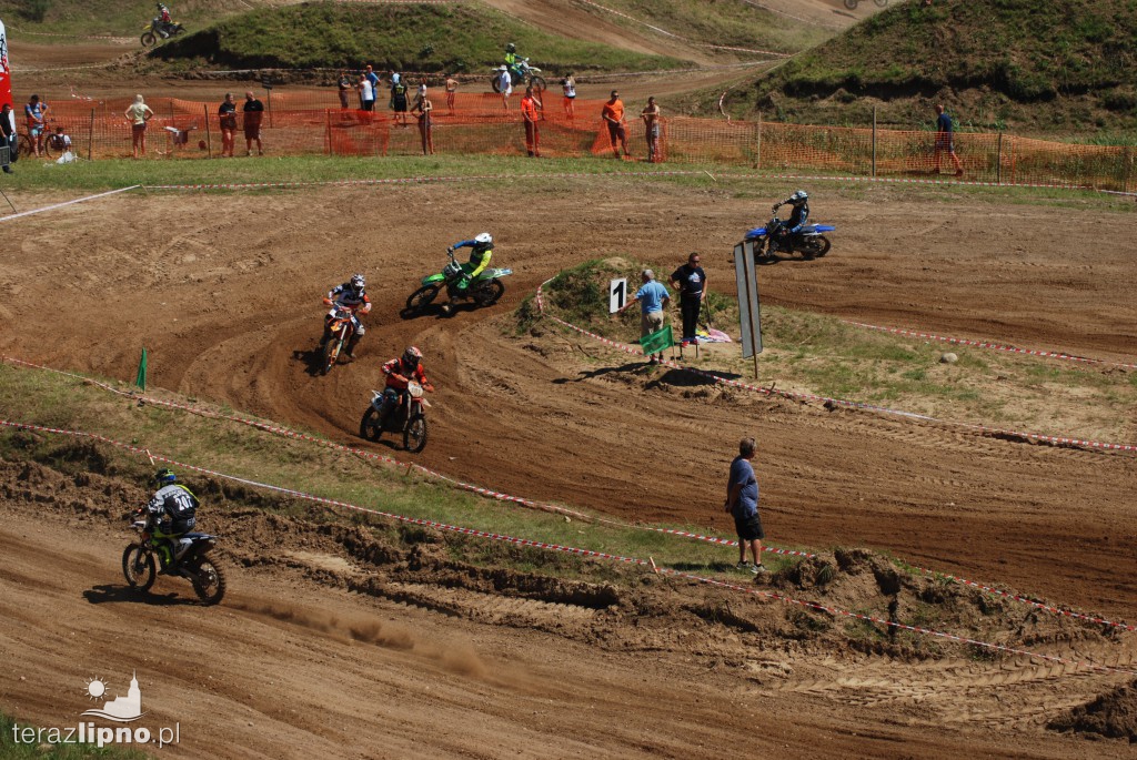 Zawody motocrossowe w Lipnie