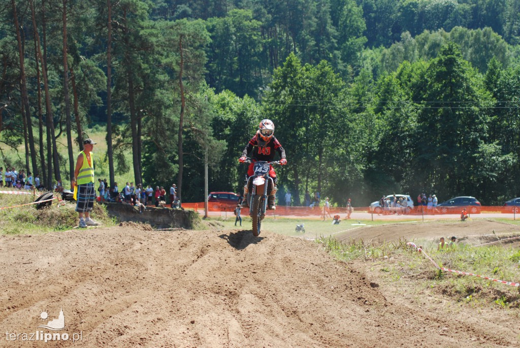 Zawody motocrossowe w Lipnie